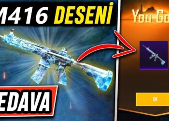 Pubg Mobile Bedava m416 Buz diyarı alma