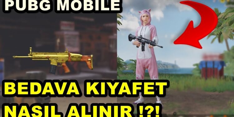 Pubg Mobile Bedava Kıyafet Alma