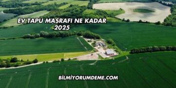 Ev Tapu Masrafı Ne Kadar 2025