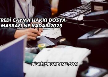 Kredi Cayma Hakkı Dosya Masrafı Ne Kadar 2025