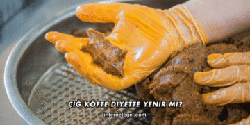 Çiğ Köfte Diyette Yenir mi?
