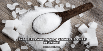 Şeker Bırakmanın Kilo Vermeye Etkileri Nelerdir?