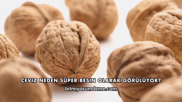 Ceviz Neden Süper Besin Olarak Görülüyor?